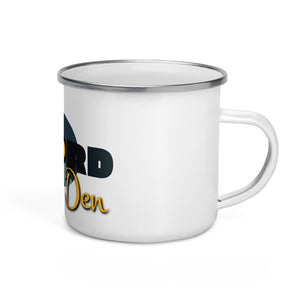 The Record Den Camper's Enamel Mug