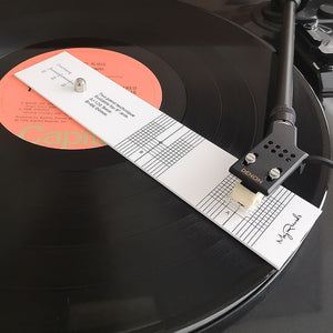 Hot Sale Pickup Calibration Distance Gauge Protractor Record LP Vinyl Turntable Phonograph Phono Cartridge Stylus Alignment