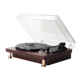Wooden Vinyl Record Player Stereo Lossless Music Classic Nostalgia Vynil LP Turntable bluetooth Music Player with Dust Cover
